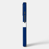 Coques Case-Mate iPhone Apple iPhone 16 Pro Coque-Mate, drapeau d'Indianap (Verso / Gauche)