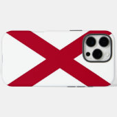 Coques Case-Mate iPhone Apple iPhone 16 Pro Max Coque, drapeau Alabama (Verso (horizontal))