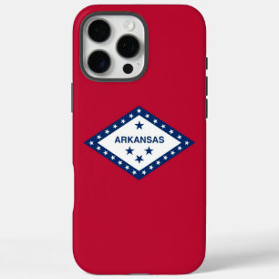 Coques iPhone 16 Pro Max Apple iPhone 16 Pro Max Coque, drapeau Arkansas