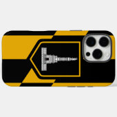 Coques Case-Mate iPhone Apple iPhone 16 Pro Max Coque, drapeau Baltimore (Verso (horizontal))