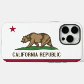 Coques Case-Mate iPhone Apple iPhone 16 Pro Max Coque, drapeau californien (Verso (horizontal))