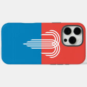 Coques Case-Mate iPhone Apple iPhone 16 Pro Max Coque, drapeau de Kansas C (Verso (horizontal))