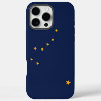 Apple iPhone 16 Pro Max Coque, drapeau de l'Alaska