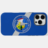 Coques Case-Mate iPhone Apple iPhone 16 Pro Max Coque, drapeau de Las Vega (Verso (horizontal))