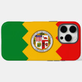 Coques Case-Mate iPhone Apple iPhone 16 Pro Max Coque, drapeau de Los Ange (Verso (horizontal))