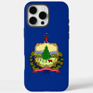 Coques iPhone 16 Pro Max Apple iPhone 16 Pro Max, drapeau de l'État du Verm