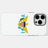 Coques Case-Mate iPhone Apple iPhone 16 Pro Max, US, Virgin Islands flag (Verso (horizontal))