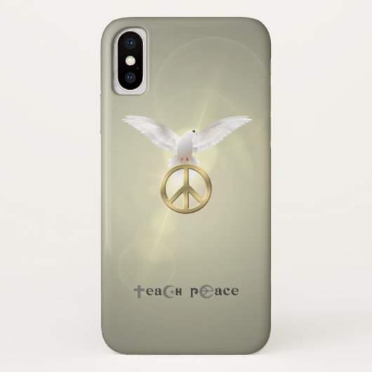Coques Case-Mate iPhone Apprendre la paix | (Dos)