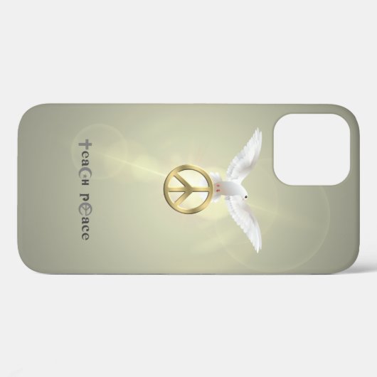 Coques Case-Mate iPhone Apprendre la paix | (Verso (horizontal))