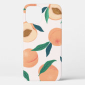 Coques Case-Mate iPhone Appricot de Pêche : Motif Tropical Sans Seamless. (Verso)