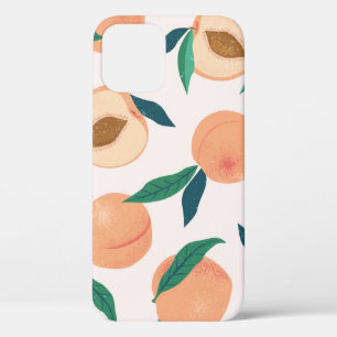 Case-Mate iPhone Case Appricot de Pêche : Motif Tropical Sans Seamless.