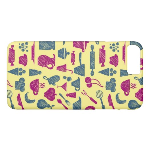 Coques Case-Mate iPhone Approvisionnements de cuisine (Dos (Horizontal))