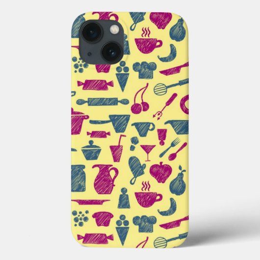 Coques Case-Mate iPhone Approvisionnements de cuisine (Verso)