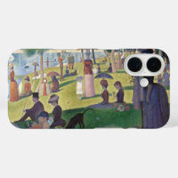 Après-midi dominical Seurat Peinture néo-impressio