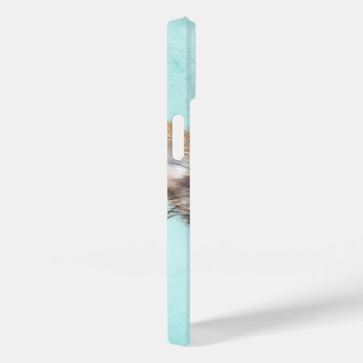 Coques Case-Mate iPhone Aqua Aquarelle Iphone couverture avec votre image  (Verso / Droite)