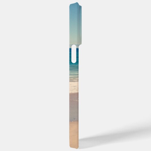 Coques Case-Mate iPhone Aqua Beach Scene (Verso / Droite)