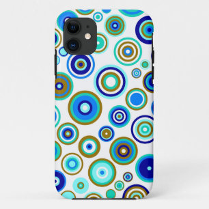 Etui iPhone Case-Mate Aqua bleu abstrait mignon de chaux du motif   de