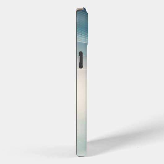 Coques Case-Mate iPhone Aqua bleu Pearly Luminescent (Verso / Droite)