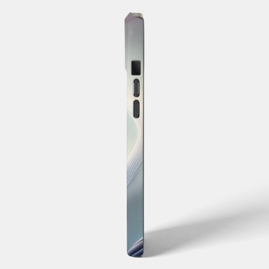 Coques Case-Mate iPhone Aqua bleu Pearly Luminescent (Verso / Gauche)