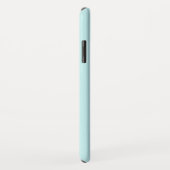 Coques Case-Mate iPhone Aqua clair (Dos/Droite)
