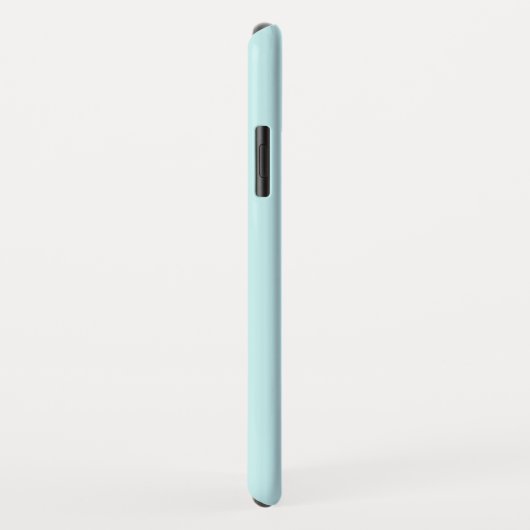 Coques Case-Mate iPhone Aqua clair (Dos/Droite)