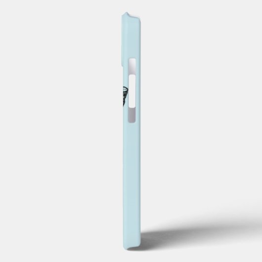 Coques Case-Mate iPhone Aqua Conch Shell (Verso / Gauche)
