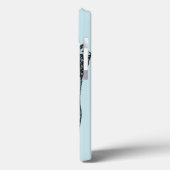 Coques Case-Mate iPhone Aqua Conch Shell (Verso / Gauche)