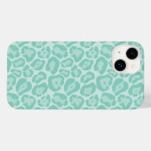 Coques Case-Mate iPhone Aqua Cute Girl Poster de animal (Verso (horizontal))