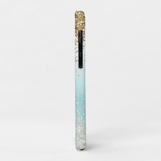 Coques Case-Mate iPhone Aqua d'ananas tropicale rose (Dos/Gauche)