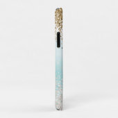 Coques Case-Mate iPhone Aqua d'ananas tropicale rose (Dos/Droite)