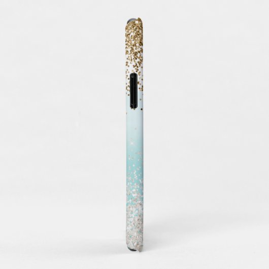 Coques Case-Mate iPhone Aqua d'ananas tropicale rose (Dos/Droite)