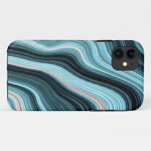Coques Case-Mate iPhone Aqua Drift (Dos (Horizontal))