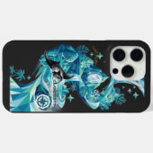 Coques Case-Mate iPhone “Aqua Elegance – Manta Ray Flow Sweatshirt” (Verso (horizontal))