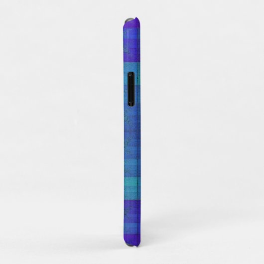 Coques Case-Mate iPhone Aqua et Lilac Fractal Joy iPhone/coque ipad (Dos/Droite)