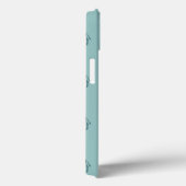 Coques Case-Mate iPhone Aqua Giraffes (Verso / Droite)