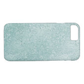 Coques Case-Mate iPhone Aqua Glitzy Ombre (Dos (Horizontal))