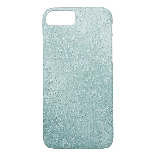Coques Case-Mate iPhone Aqua Glitzy Ombre (Dos)