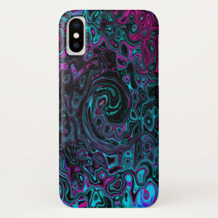Case-Mate iPhone Case Aqua Magenta et Abstrait noir