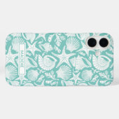 Coques Case-Mate iPhone Aqua Shells Personalized (Verso (horizontal))