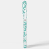 Coques Case-Mate iPhone Aqua Shells Personalized (Verso / Gauche)