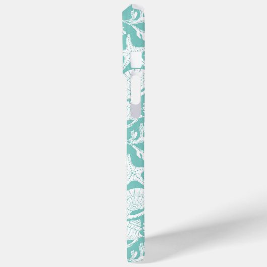 Coques Case-Mate iPhone Aqua Shells Personalized Case-Mate iPhone Case (Verso / Gauche)