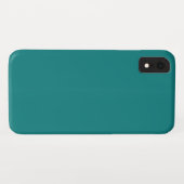 Coques Case-Mate iPhone Aqua Turquoise (Dos (Horizontal))