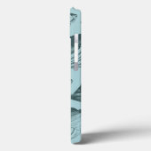 Coques Case-Mate iPhone Aqua Turquoise Blue Sea Shells (Verso / Gauche)