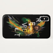 Coques Case-Mate iPhone Aquaman | Aquaman "Revolt" - Graphique commenté (Dos (Horizontal))