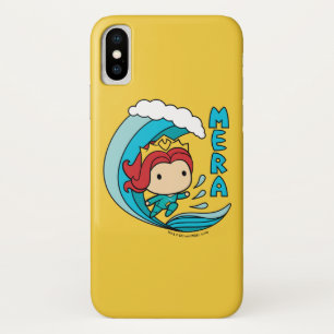 Case-Mate iPhone Case Aquaman   Chibi Mera Riding Vague Graphique
