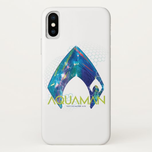 Coques Case-Mate iPhone Aquaman | Logo Aquaman modifié (Dos)