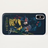 Coques Case-Mate iPhone Aquaman | Orin, Mera et Black Manta Graphic (Dos (Horizontal))