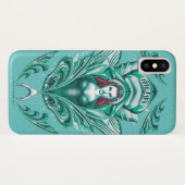 Coques Case-Mate iPhone Aquaman | Ornate Mera Graphic (Dos (Horizontal))
