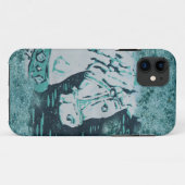 Coques Case-Mate iPhone Aquamarine du carrousel (Dos (Horizontal))