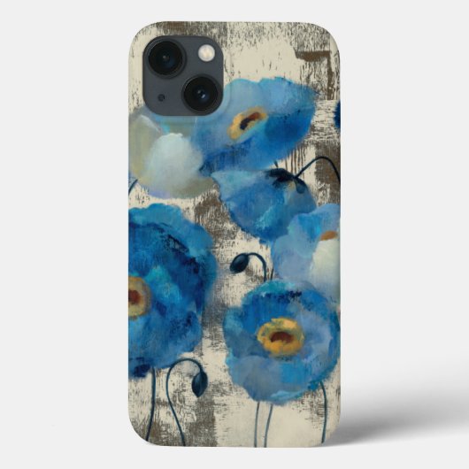 Coques Case-Mate iPhone Aquamarine Floral (Verso)